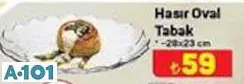 PAŞABAHÇE HASIR OVAL TABAK PAŞABAHÇE HASIR OVAL TABAK
